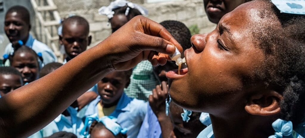 Bacteria are most actively excreted in the first days with vomit and feces